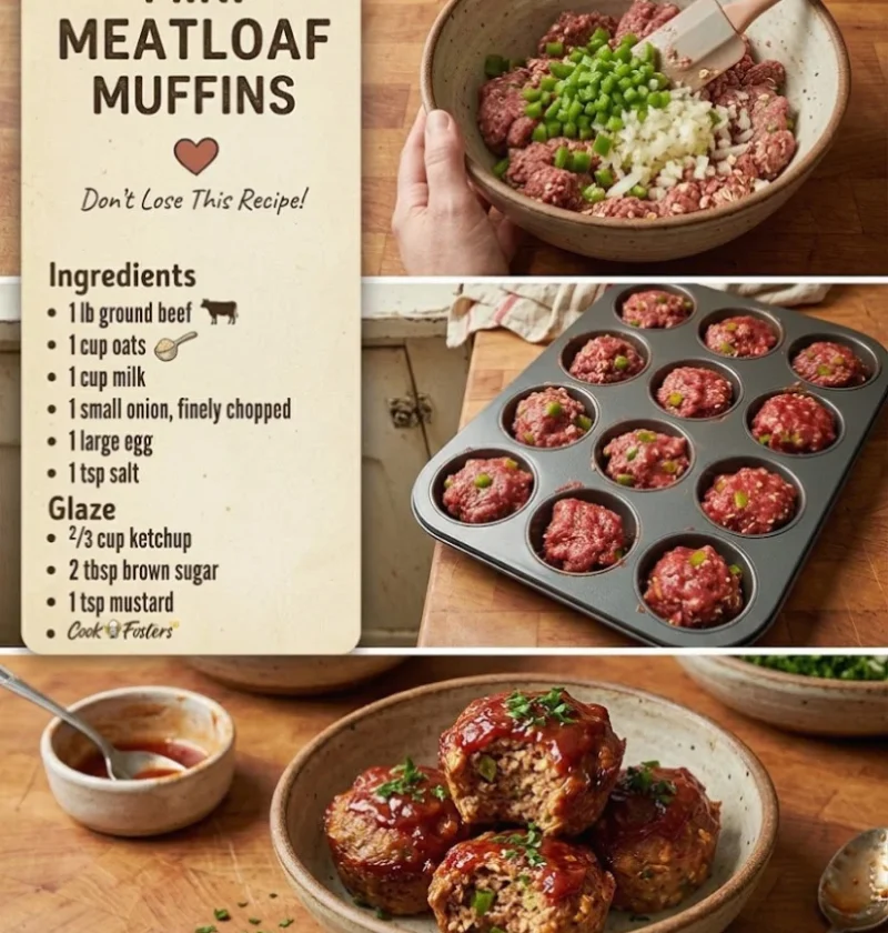 Mini Meatloaf Muffins