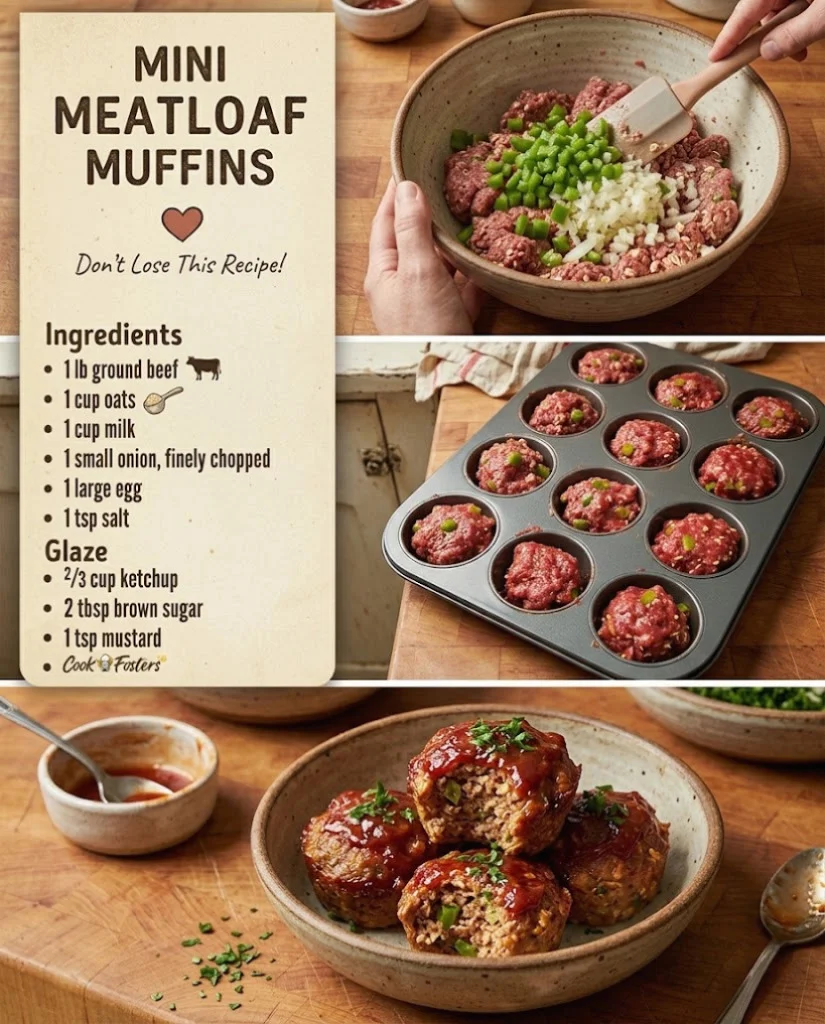 Mini Meatloaf Muffins
