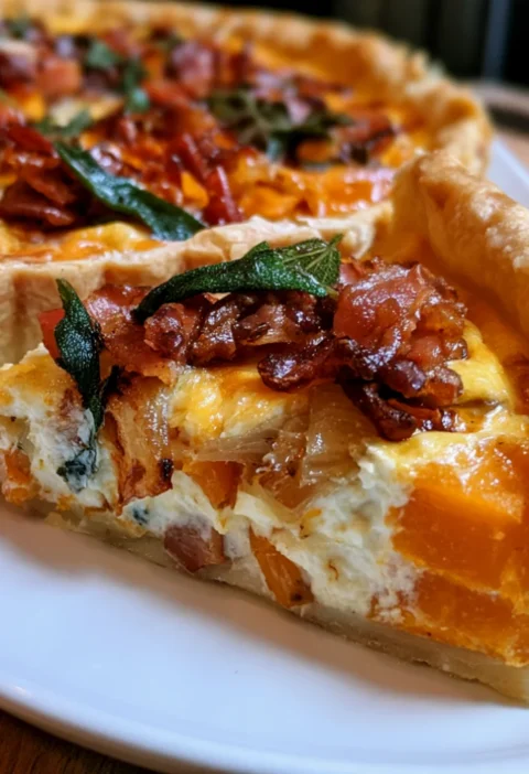 Pumpkin Ricotta Tart