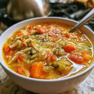 Simple Orzo Soup