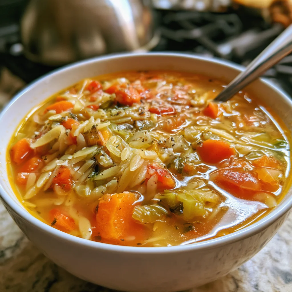 Simple Orzo Soup