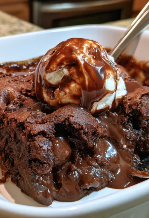 Southern Chocolate Cobbler