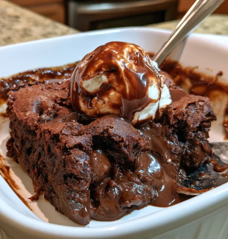 Southern Chocolate Cobbler