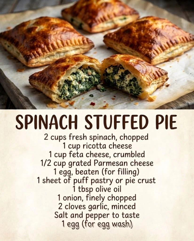 Spinach St￭ Pastry