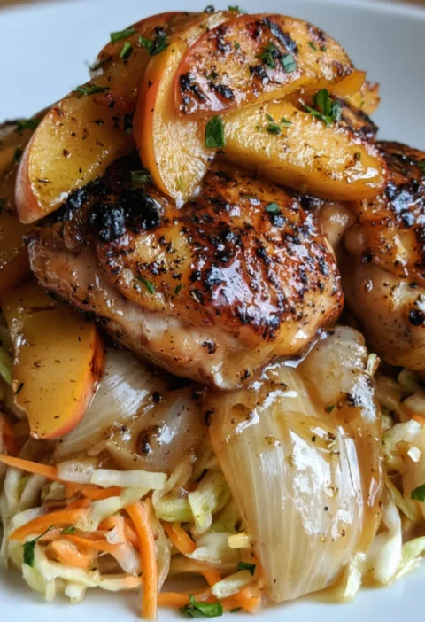 Sticky Apple Cider Chicken