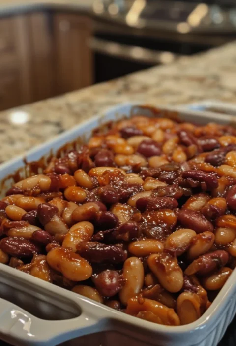 Sweet And Smoky BBQ Baked Beans