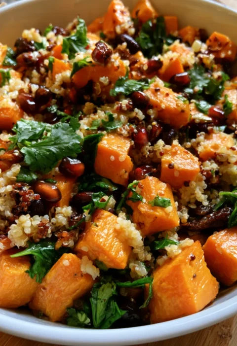 Sweet Potato Quinoa Salad