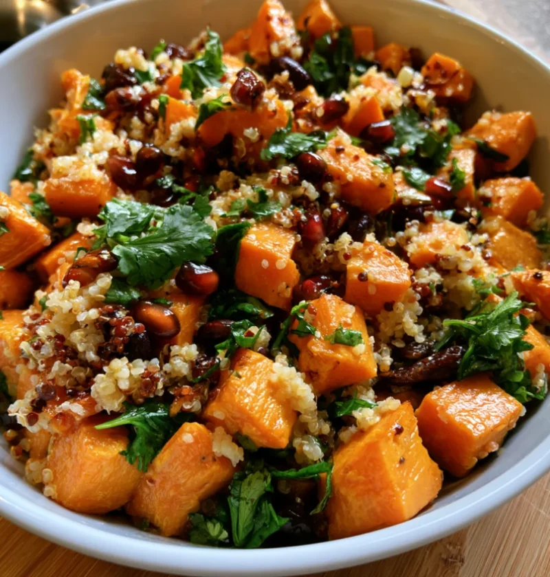 Sweet Potato Quinoa Salad